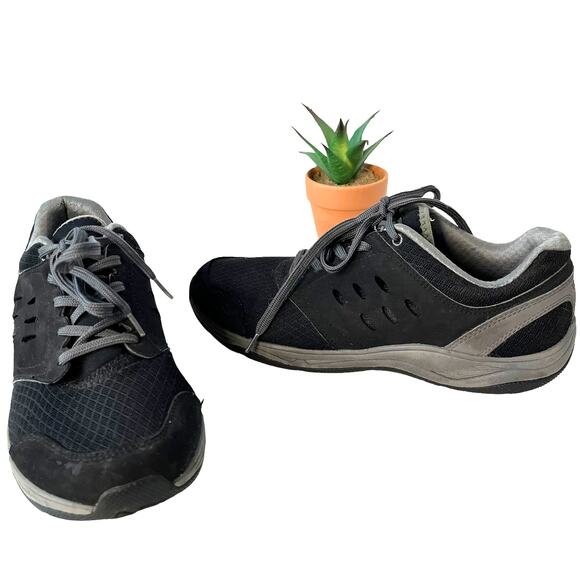 Vionic Contest Athletic Mens Shoes Size 8 EU 41 Walking Black Orthaheel Tech - Picture 2 of 14